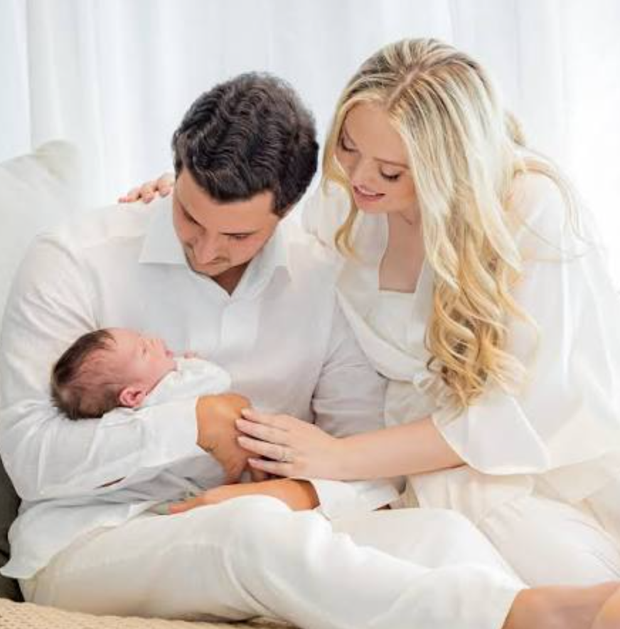 A special new arrival for Ben and Rebecca Wells of East Ipswich
